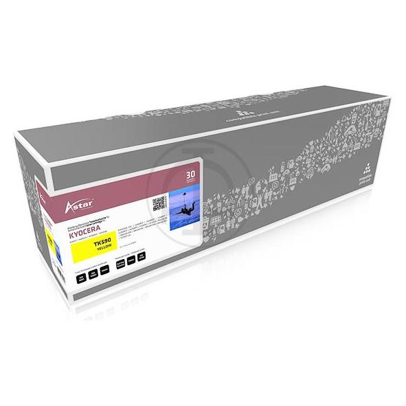 Astar Gelb  - Tonerpatrone - für Kyocera FS-C2026, FS-C2126 (Y) (AS13590)