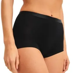 Calida True Confidence Wool Silk Panty Schwarz Large Damen