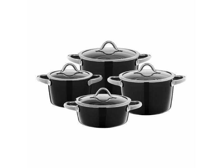 Silit Vitaliano Topf-Set 4-teilig schwarz