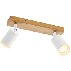 DECKENSTRAHLER Darmstadt 2-flammig 28/6/15 cm