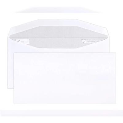 Clairefontaine 500x Box 500 Umschl 114X229 80g Lose- Weiß 6989C