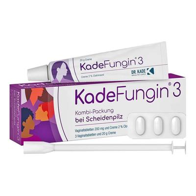 Vagisan Milchsäure + KadeFungin 3 Kombipackung 1 St Set