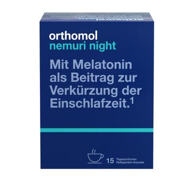Orthomol nemuri night Granulat 15x10 g