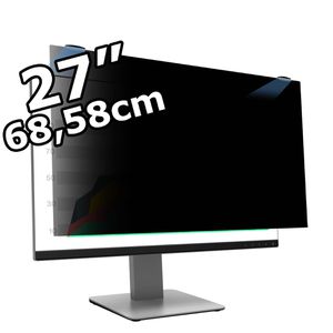 3M Blickschutzfilter PF270W9EM, Magnetisch, für 27 Zoll / 16:9 Vollbild-Monitore, mit Blaulichtfilter