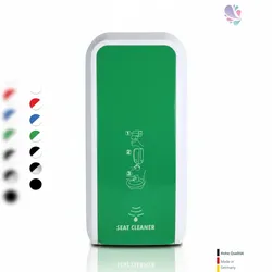 Blanc HYGIENIC SENSOR Spender für Toilettensitzreinigung bis zu 2.500 Anwendungen je 1-Liter, blitzschneller Kartuschenwechsel, Blanc Cosmos : Farbe - Grün / Weiß