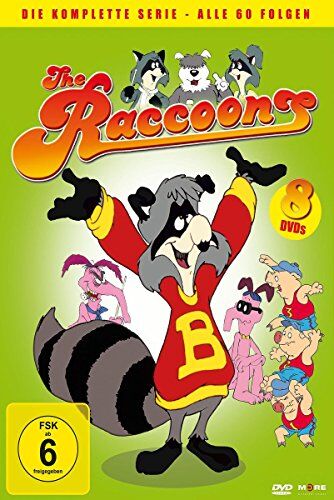Die Raccoons-Die Komplette Serie (6 DVD Softbox) - Preis vom 30.09.2026 22:30:23 h