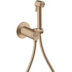 Hansgrohe AXOR Bidette Showers Bidette Handbrause 1jet rund für Mischwasser mit Brausehalter und Bra 29242310