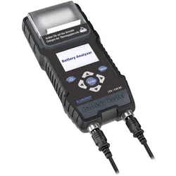 Kunzer, Autobatterie Zubehör, Kfz Batterietester mit Drucker für 12 und 24 Volt