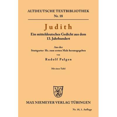 Judith, Taschenbuch von , De Gruyter, 978-3-11-048389-5