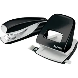Leitz, Heftgerät, WOW - Locher/Hefter Set (30 Blätter)
