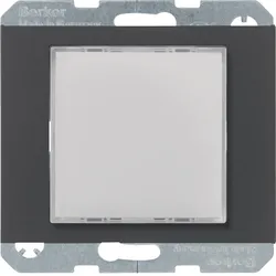 Berker 29527006 LED-Signallicht, rote/grüne Beleuchtung K.1 anthrazit matt, lackiert