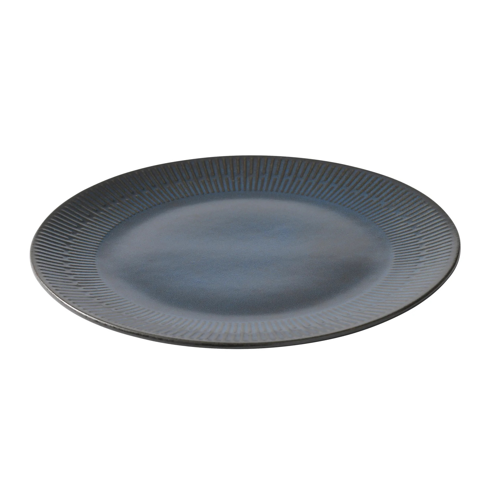 Aida Relief bord Blauw 27 cm