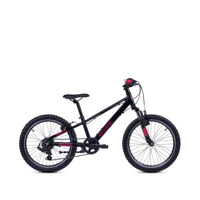Jugendfahrrad S’COOL "S'COOL Xroc Pro 20-K7 Oxid/Pink" Gr. 26, schwarz (oxid, pink), Fahrräder, Kinder, 26cm, 20 Zoll (50,80cm)