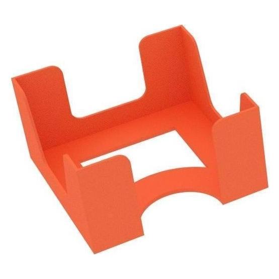 Feldherr Kartenhalter für 70 x 70 mm Spielkarten, 1 Fach, orange, bis 120 Karten (Kunststoff) (432328)