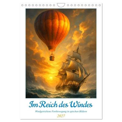Im Reich des Windes (Wandkalender 2027 DIN A4 hoch), CALVENDO Monatskalender