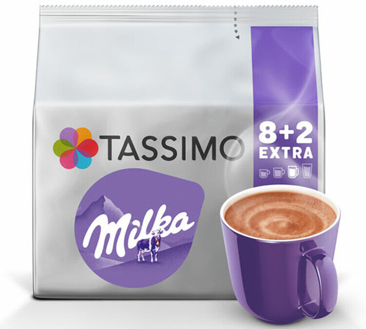 Tassimo - Milka Trinkschokolade - 50 Kapseln - MaxiCoffee