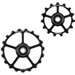 CERAMICSPEED Schaltwerkröllchen Aluminium Coated | 15 & 19 Zähne fü