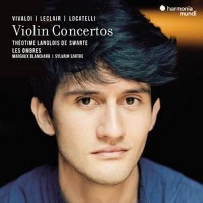 Vivaldi,Leclair,Locatelli: Violin Concertos - Les Ombres Thotime Langlois de Swarte, CD