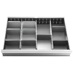 FACOM Einteilung fuer Schubfach 75mm 27-tlg