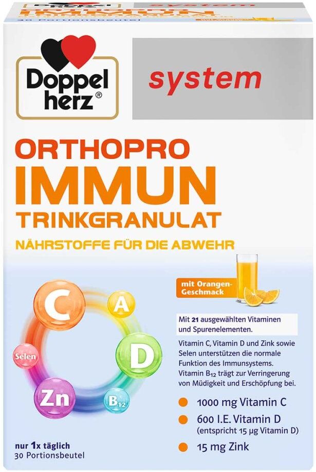 Doppelherz Orthopro Immun Trinkgranulat system 30stk