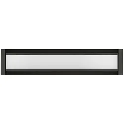 KAHRS Solid Designeinsatz Glas, 30x180 cm, satiniert, ohne Adapterleisten