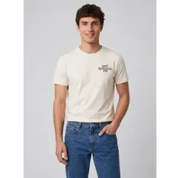 Gant für Herren. 2003459 Grafik-T-Shirt cremeweiß (S), Lässig, Baumwolle, Kurzarm