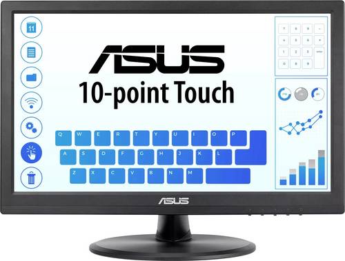 Asus Touch VT169HE Touchscreen-Monitor EEK C (A - G) 39.6cm (15.6 Zoll) 1920 x 1080 Pixel 16:9 5 ms HDMI, VGA IPS LED