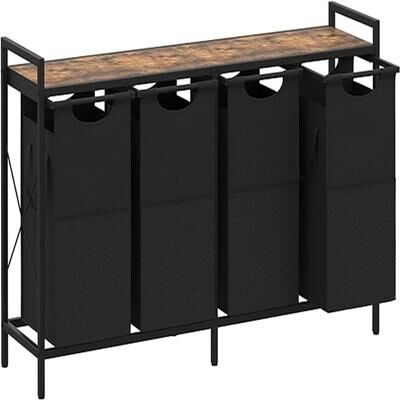 NO "4 Gal Laundry Basket with Large Desktop Sorter for Laundry Room organization - 53.5""L x 13.39""W x 28.27""H"