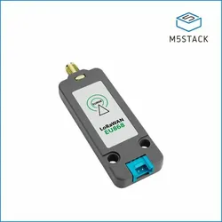 M5Stack LoRaWAN Unit EU868, mit SMA-Antenne, STM32WLE5, Grove, P2P-Kommunikation, 868-870MHz, 5V