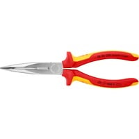 Flachrundzange 26 26 200 , Greifzange gezahnte Griffflächen