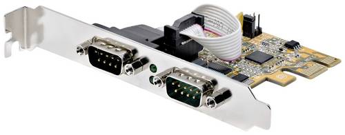 StarTech.com 2-Port PCI Express 2 Port Serielle Steckkarte RS232 PCIe x1