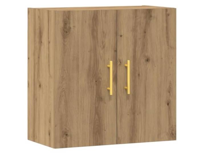 Helloshop26 Wandschrank, 60 x 31 x 60 cm, großer Stauraum, Handwerk, dekorativ, trendig, aus Holz, Eiche, 02_0051135