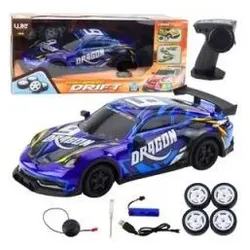 Lean Toys RC-Rennwagen mit beleuchteter Driftkarosserie