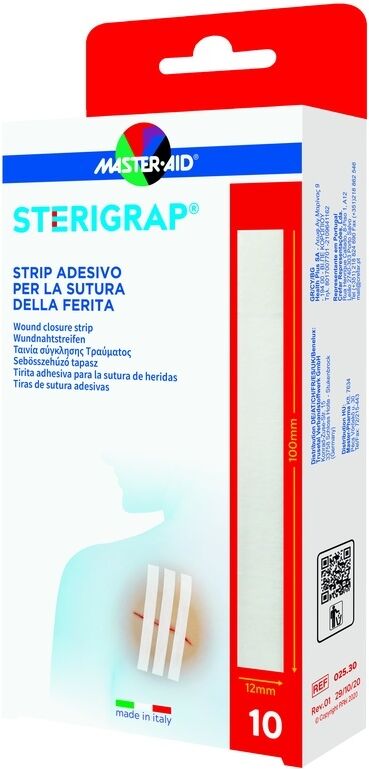 Pietrasanta Pharma Sterigrap Strip Ad. 100x12mm