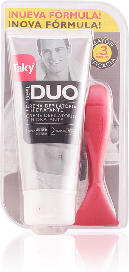 Taky Man Duo creme hidratante depilatório 3 minutos 200 ml