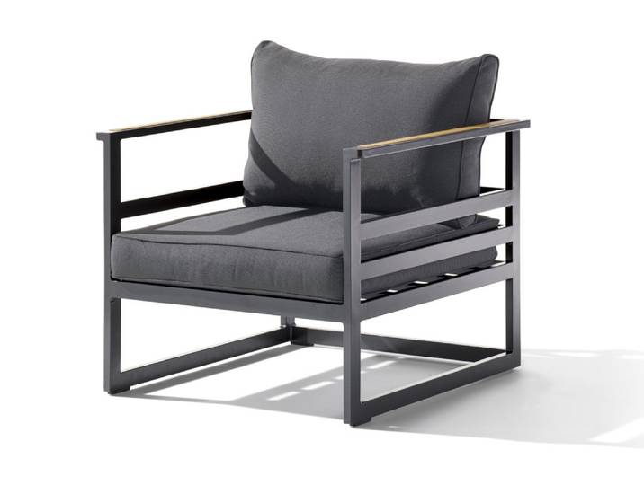 Sieger Sydney Lounge 1- Sitzer eisengrau/grau