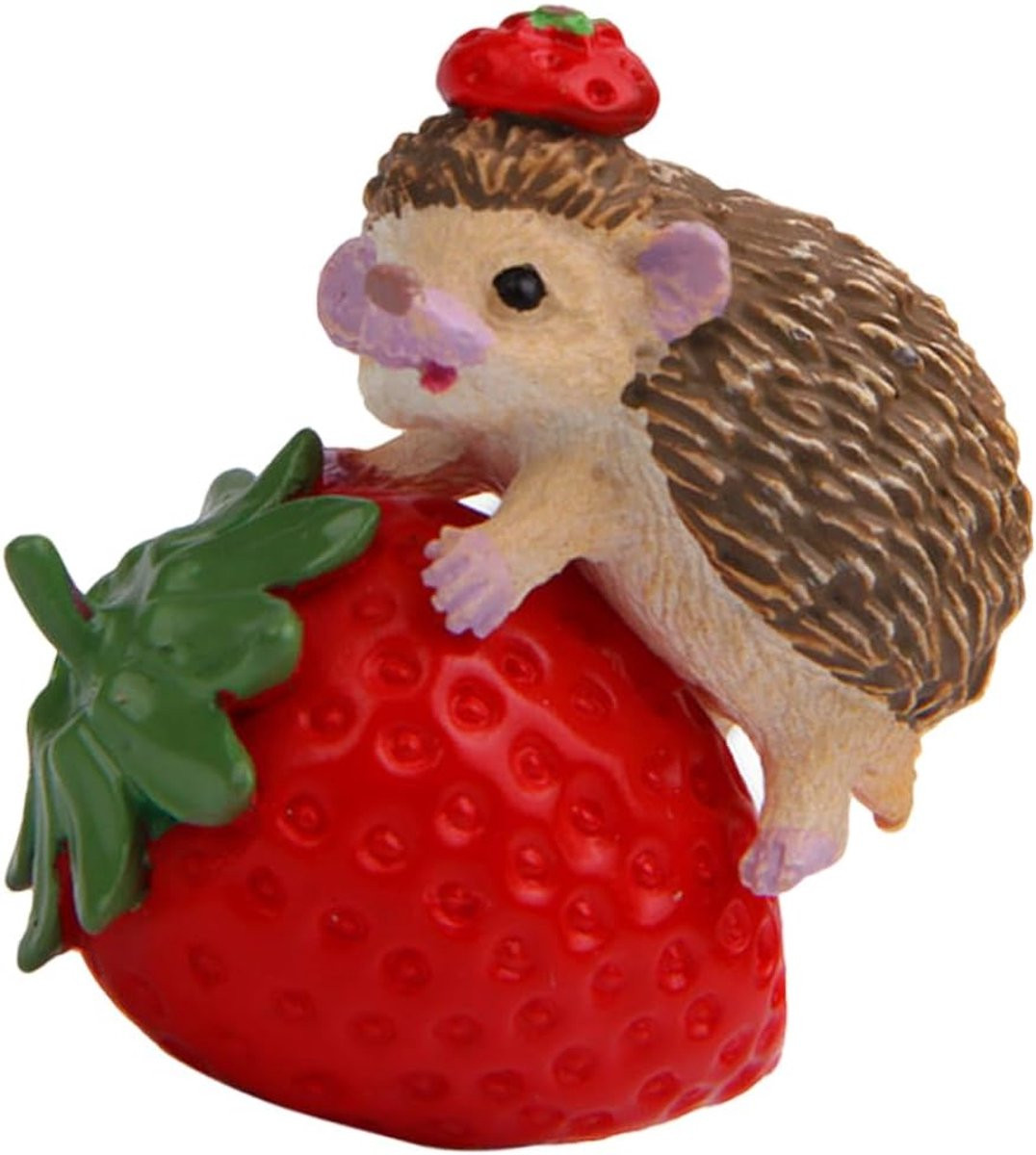 Mini Dieren Figuur Taart Decoratie van Hars - 4,2 cm