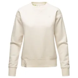 NAVAHOO Damen Stylischer Kapuzensweatshirt Pullover mit Rundhals-Ausschnitt ZUCKERSCHNECKE