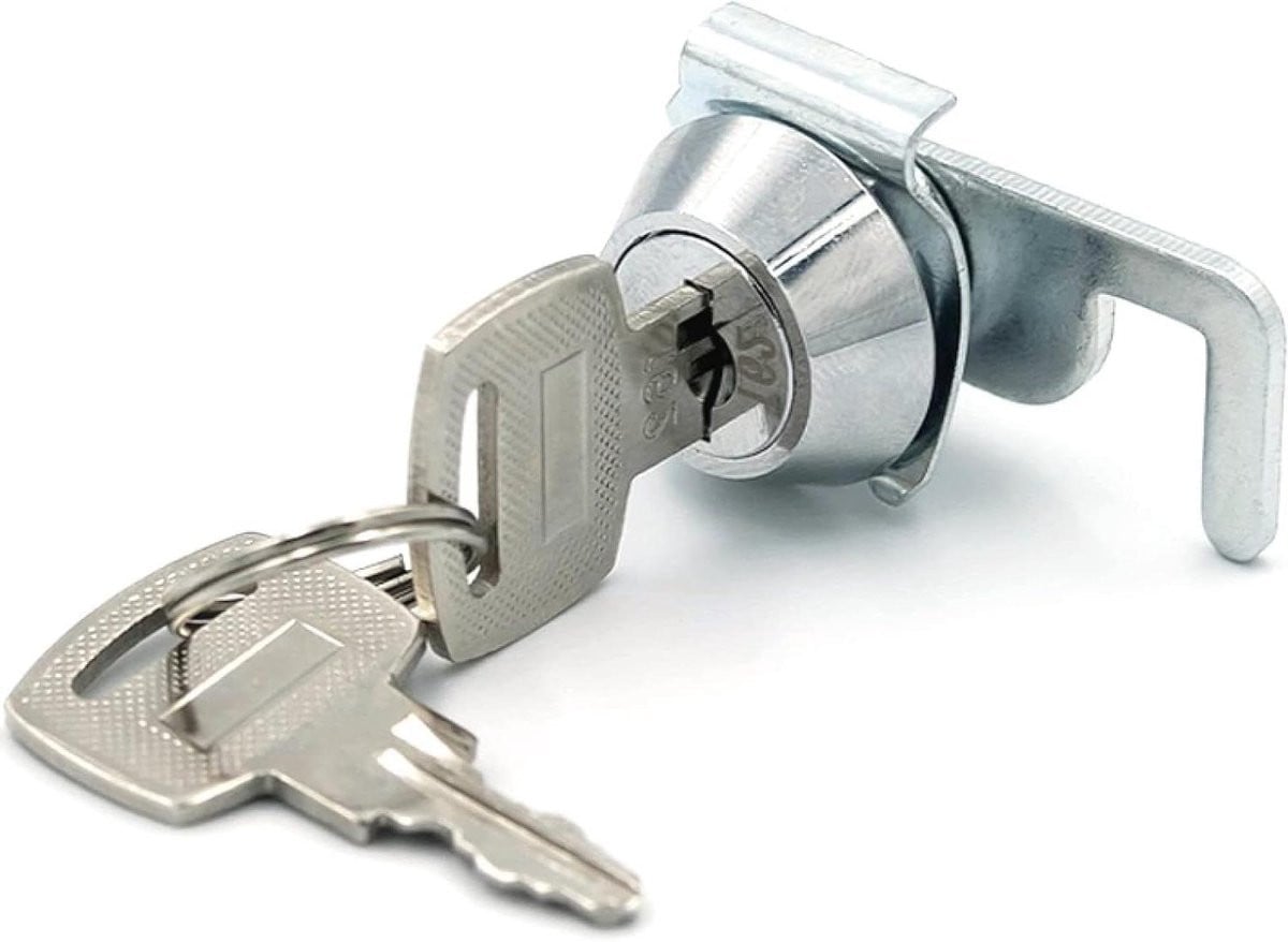 Mini Cam Lock Kastslot met Quick Clip - 10 mm - Metaal