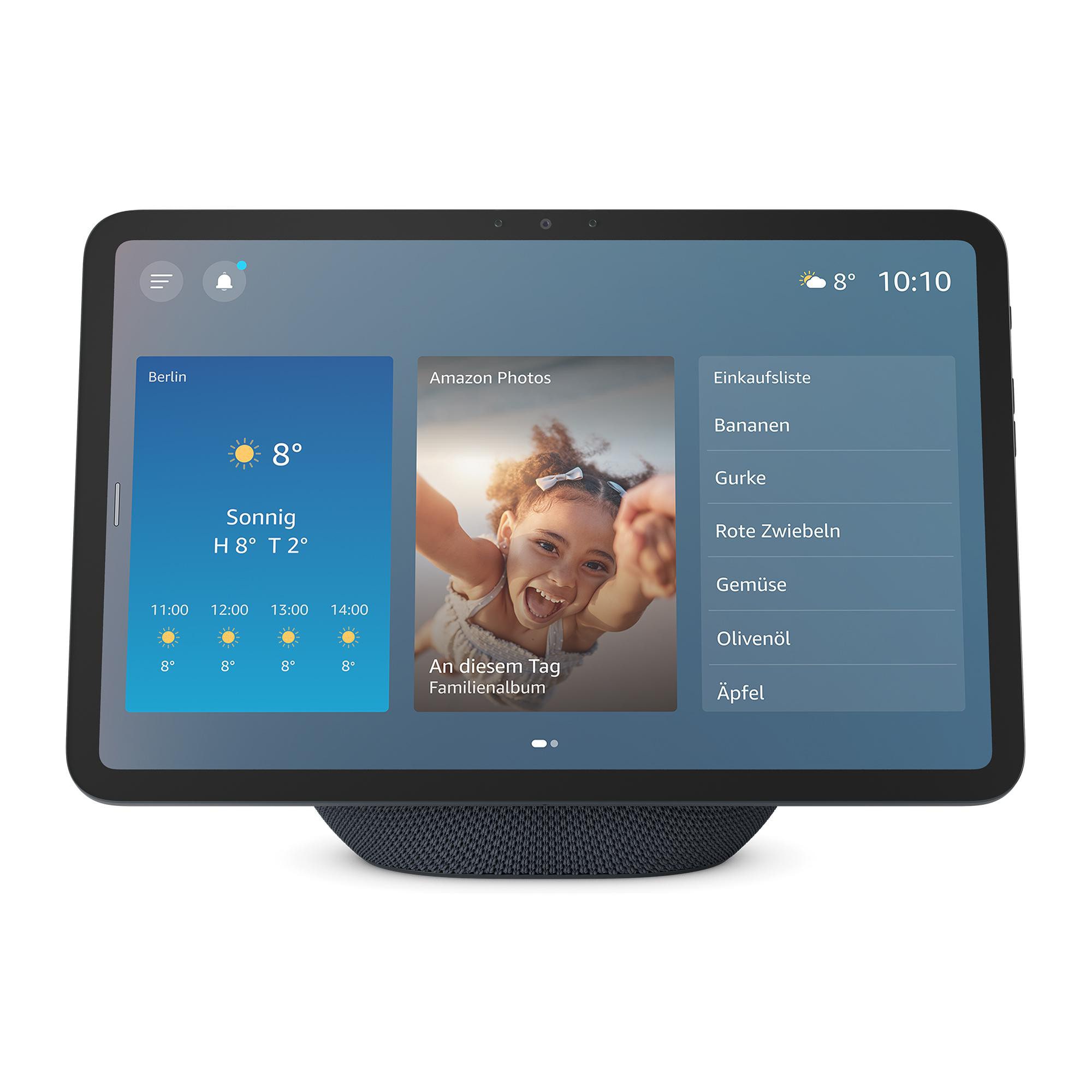 Amazon Echo Show 11 (2025) - Graphite; hochauflösendes Smart Display mit Bewegungsfunktion und Alexa B0DTQCWJBR