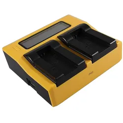 Patona Dual LCD USB Ladegerät f. Sony NP-FC10 Cyber-shot Point & Shoot DSCP DSC-P DSCP10 DSC-P10 (Kamera Akku Ladegerät), Kamera Stromversorgung, Schwarz