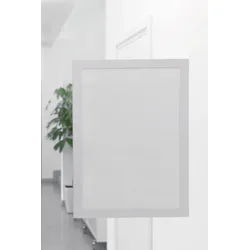 magnetoplan Magnetrahmen selbstklebend A5 silber