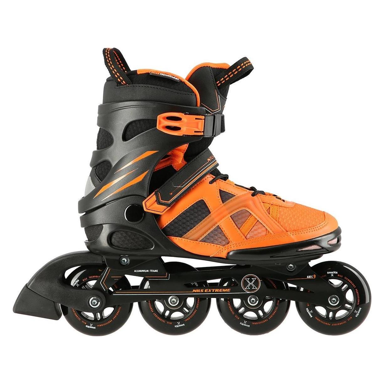 Nils NA14112 Schwarz-Orange GRÖSSE 39 INLINE-SKATES EXTREME (39) (16-01-185)