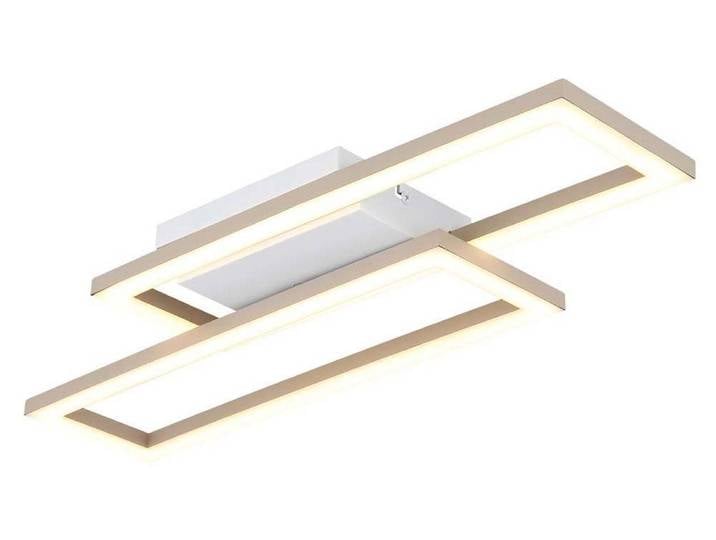 Plafonnier LED\, blanc mat\, CCT\, L 55 cm