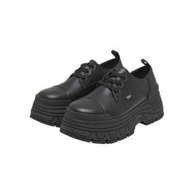 Stiefel BUFFALO "Buffalo FUSION LACE UP LO - VEGAN NAPPA", Damen, Gr. 39, schwarz, Polyurethan, unifarben, Schuhe Stiefel