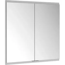 Keuco Royal Modular 2.0 Spiegelschrank 800200080100300 800 x 700 x 160 mm, 1 Steckdose, 1 Doppel-USB-Ladestelle, Wandeinbau, 2-türig