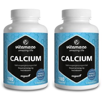 Calcium 400 mg vegan Tabletten 2x 2x180 St