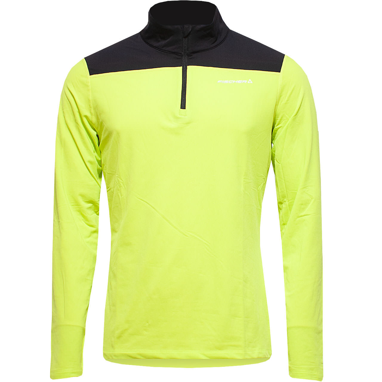 Fischer Skiwear Herren Skishirt BASE PRO yellow - XL