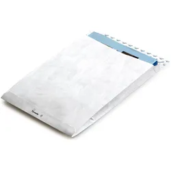 Tyvek, Versandtasche + Luftpolstertasche, Faltenversandtaschen C4, ohne Fenster, Groápackung (100 Stk.)