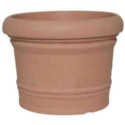Gefäß Ø40x30cm Blumen Pflanzen Kübel Pflanzgefäß Garten Terrasse Balkon Topf TOP 40